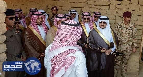 نائب أمير الجوف يتفقد المواقع الأثرية وبحيرة دومة الجندل