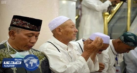 5 صور لحشود الزائرين في الروضة الشريفة بالحرم النبوي