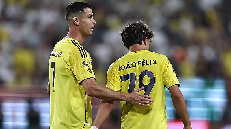 النصر ينفي إصابة فيليكس قبل مواجهة الاتحاد