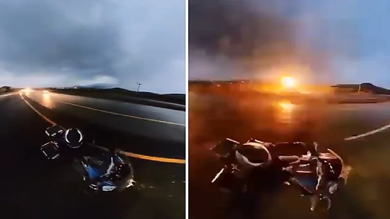 شاهد.. لحظة ضرب صاعقة رعدية لأحد أعمدة الإنارة في جازان