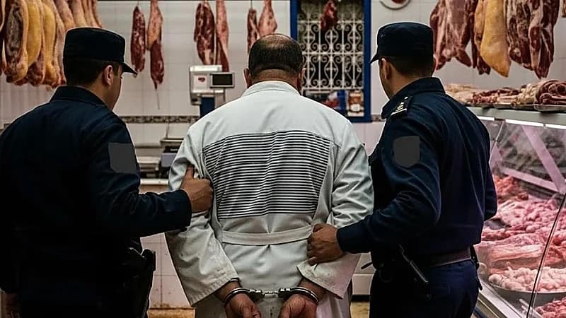 جزار يقتل شاباً بسبب خلاف على سعر طاجن لحم