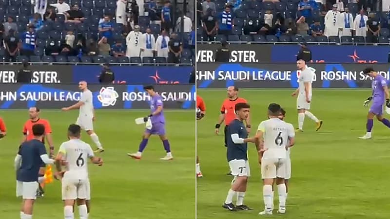 حسرة بيتروس بعد الخسارة أمام الهلال.. فيديو