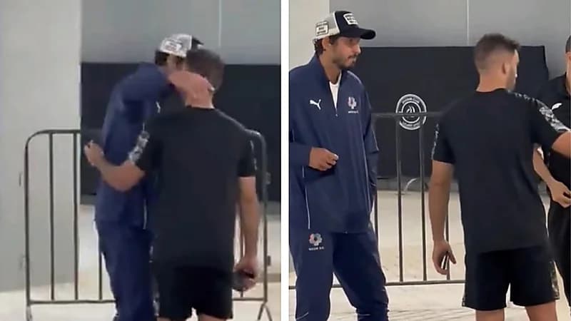 لقاء عفوي يجمع أحمد حجازي وحمدالله .. فيديو