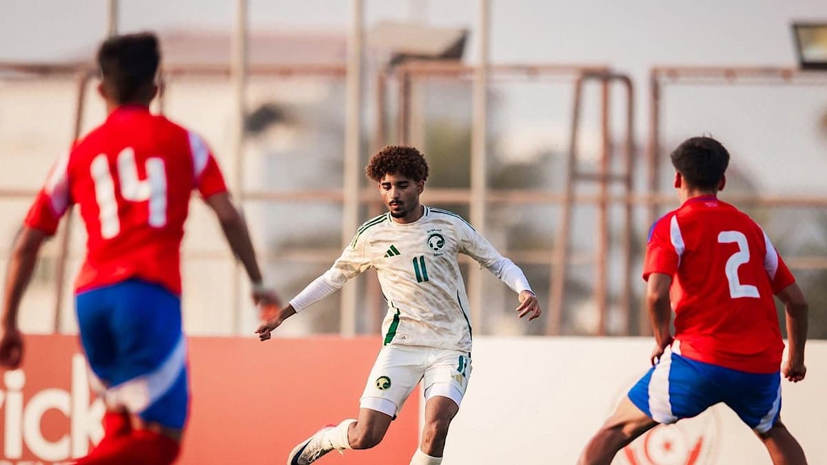 أخضر الشباب يتعادل مع تشيلي ودياً..صور