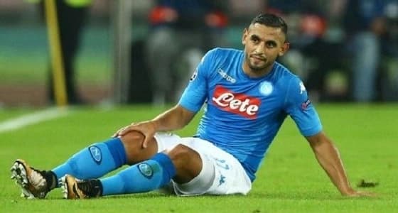 لاعب نابولي يتعرض لانتكاسة تؤخر عودته لقائمة الفريق