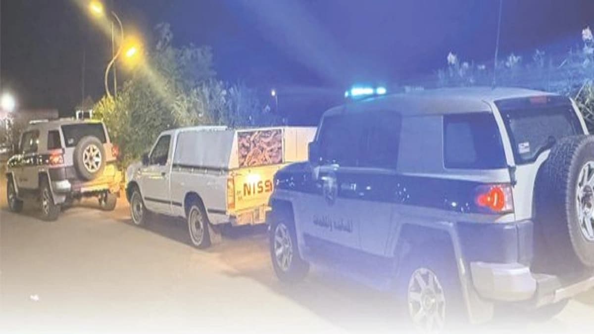 ضبط مخالف لنظام البيئة بحائل