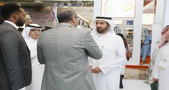 " الربيعة " يزور جناح مجموعة مستشفيات السعودي الألماني بمعرض الصحة بدبي