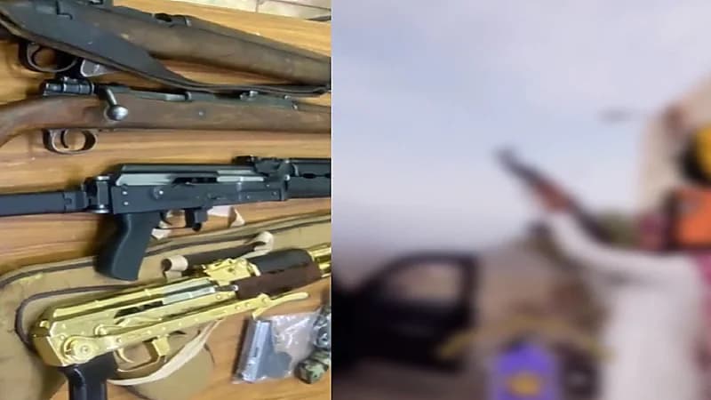 ضبط مواطن أطلق أعيرة نارية في الهواء وضُبط بحوزته 7 أسلحة بالطائف