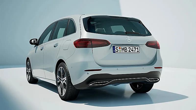 بالصور.. سيارات مرسيدس تقدم B-Class بتحديثات جديدة