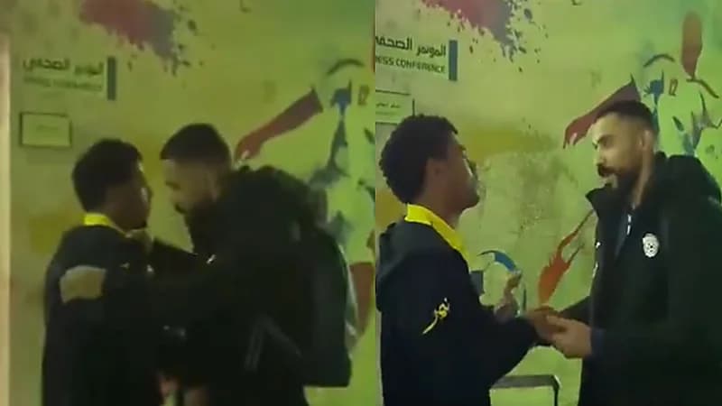 فيديو .. الشويش يعتذر لرومارينهو بعد تدخله العنيف