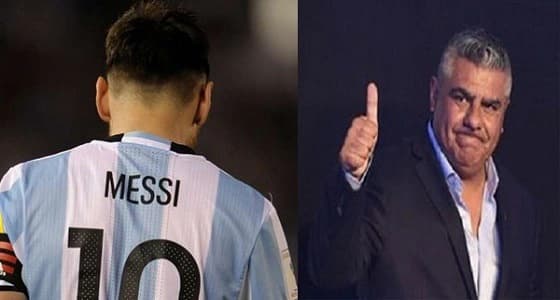 بالصور.. زيارة مفاجئة من رئيس الاتحاد الأرجنتيني لنجم البرسا