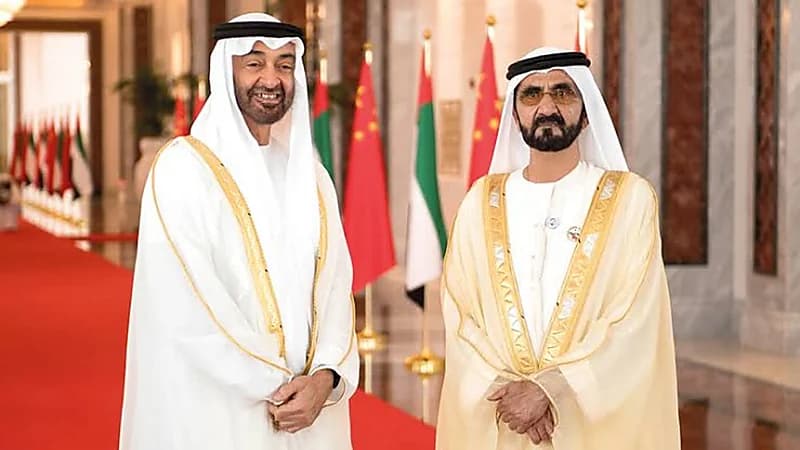 محمد بن راشد: ⁧‫محمد بن زايد‬⁩ هو ظل زايد وامتداده فينا ومؤسس مئوية دولتنا