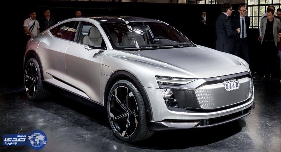 بالصور.. أودي E-Tron سبورتباك الكهربية تكشف عن نفسها بمعرض شانغهاي