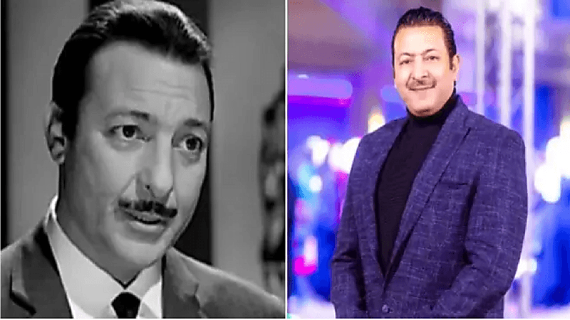 رجل يصدم الجميع بسبب الشبه الكبير بينه وبين الراحل رشدي أباظة