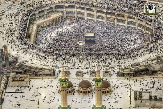 شاهد بالصور ..حركة الحجاج وتوافدهم على المسجد الحرام لأداء طواف الوداع