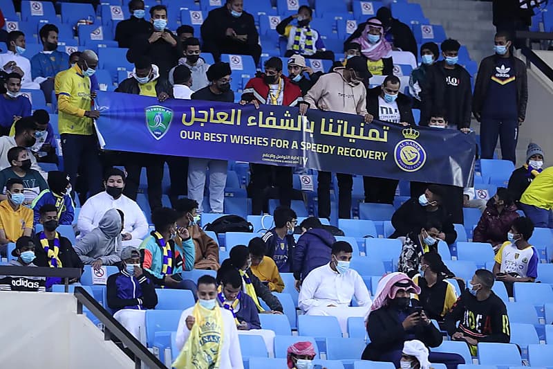"تمنياتنا بالشفاء العاجل".. جماهير النصر تدعم نادي الفتح