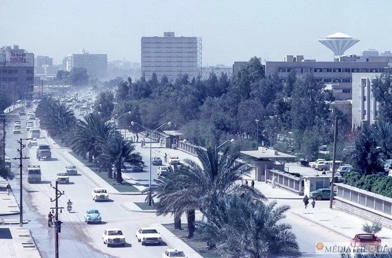 لقطة من طريق المطار القديم