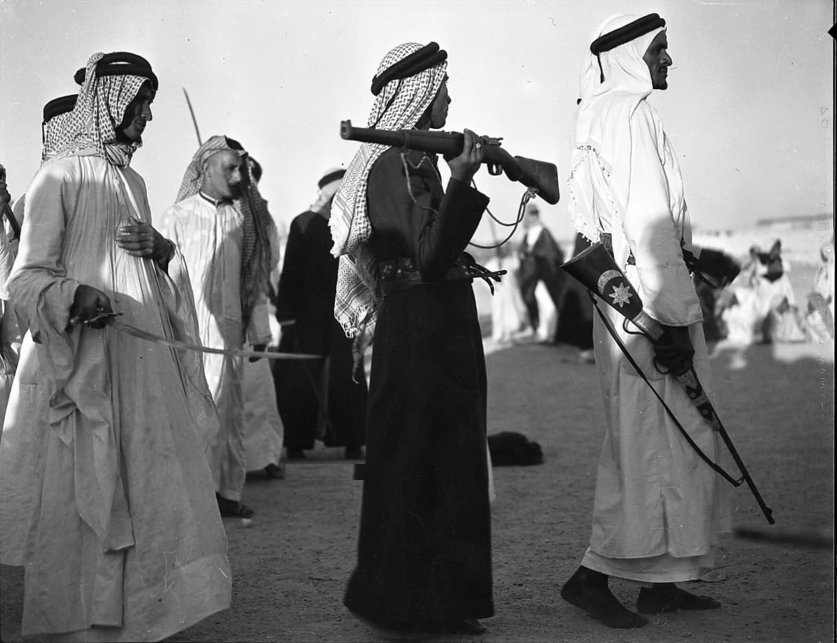 لقطة قديمة من إحدى الاحتفالات في الجبيل