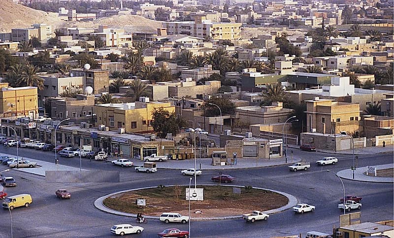 الرياض حي الملز قبل 50 عام