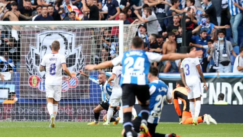 إسبانيول يفوز على ريال مدريد في الدوري الإسباني