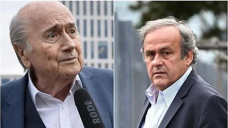 محاكمة بلاتر وبلاتيني أمام القضاء السويسري بتهمة الاحتيال 