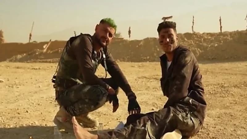 شاهد.. اعتداء محمد شريف على رامز جلال بعد اكتشاف المقلب