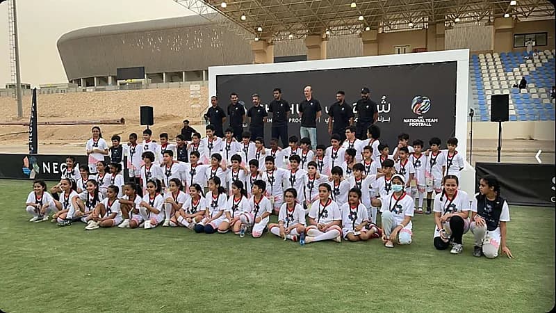 بالصور.. ‎نيوم تحتضن فريق شهب لكرة القدم