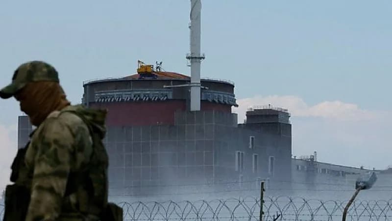 انفجار قرب المفاعل النووي بمحطة زابوريجيا