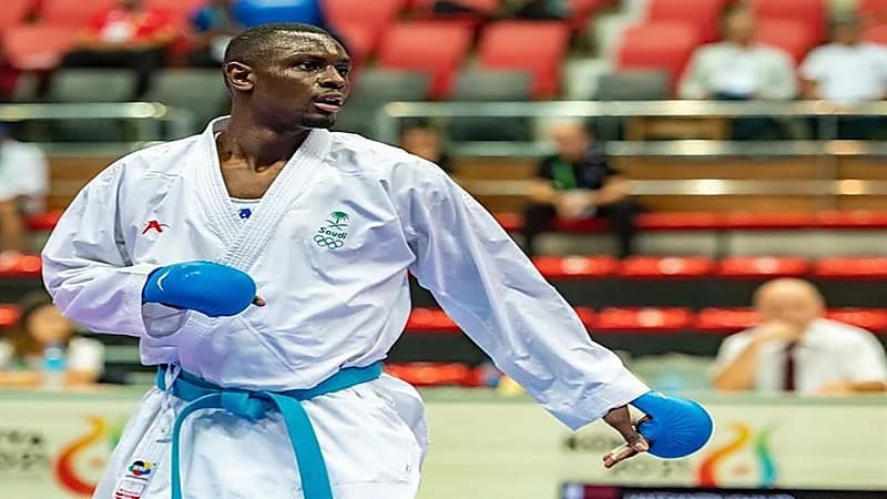 شاهد.. لحظة تتوّيج طارق حامدي بذهبية دورة ألعاب التضامن الإسلامي