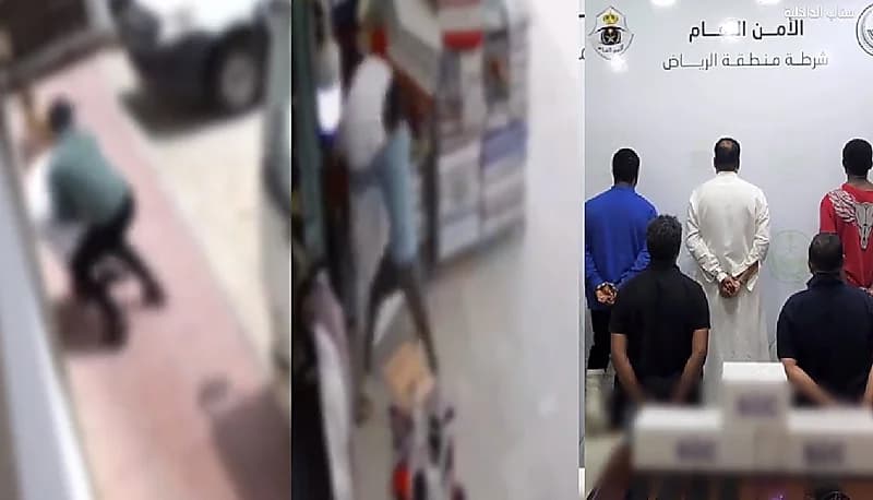 بالفيديو.. الإطاحة بـ 9 أشخاص سلبوا عملاء البنوك تحت تهديد السلاح