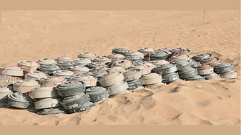 مركز الملك سلمان للإغاثة ينتزع 784 لغماً عبر مشروع مسام باليمن