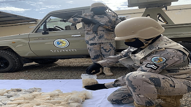 إحباط محاولة تهريب 1.056.162 قرص إمفيتامين مخدر بتبوك