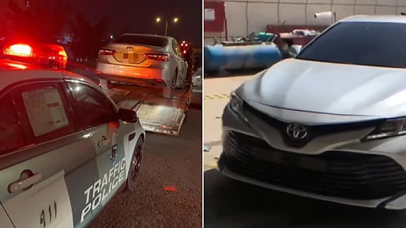 ضبط قائد مركبة ارتكب عدة مخالفات مرورية في الرياض