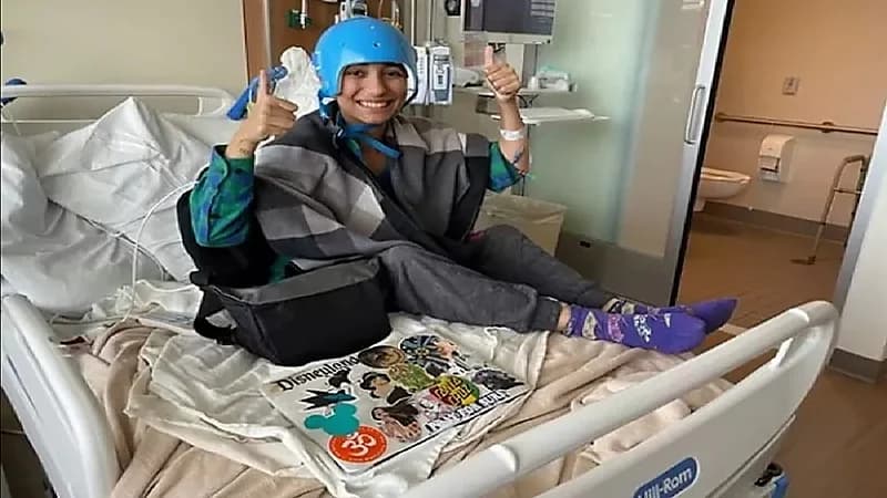 امرأة أُ زيلت نصف جمجتها بسبب التهاب الجيوب الأنفية