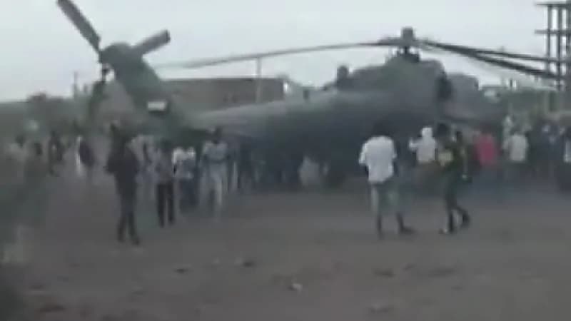 بالفيديو.. قوات "الدعم السريع" تسقط "أباتشي" حربية في الخرطوم