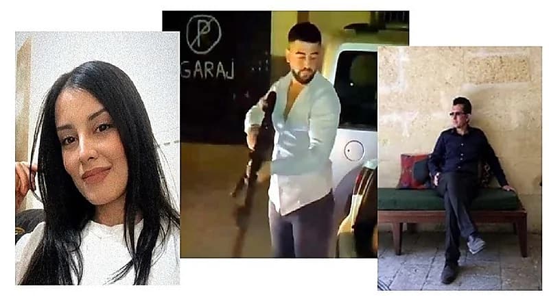 لحظة مقتل فتاة ووالدها على يد طليقها .. فيديو