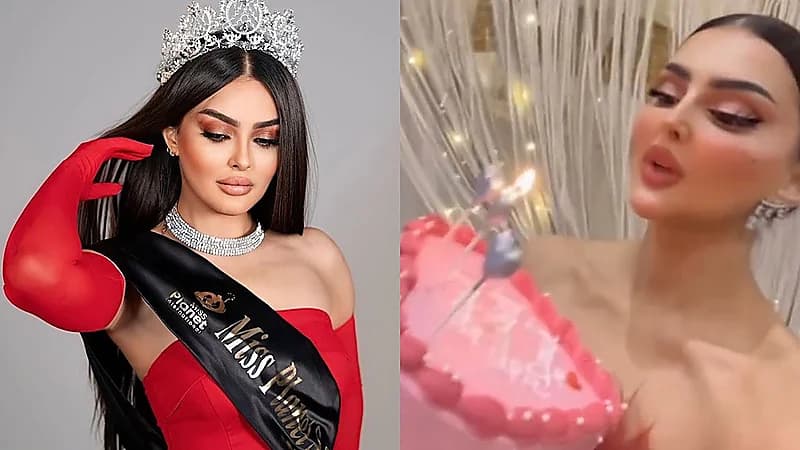 ملكة جمال المملكة تحتفل بعيد ميلادها بإطلالة مميزة وجذابة   .. فيديو