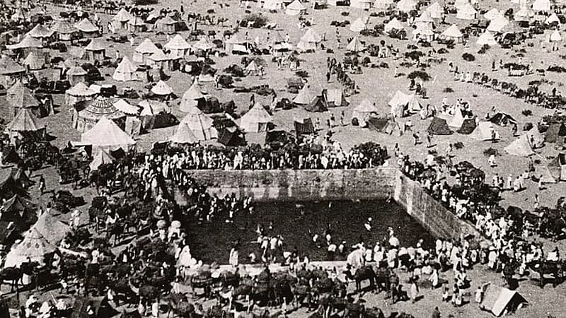 صورة نادرة لمشعر عرفات قبل 107 عاماً .. صورة