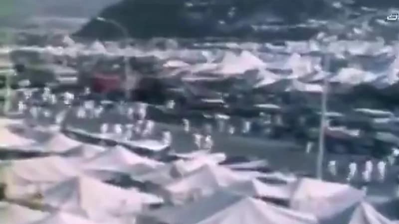 مقطع نادر لمشعر منى في يوم التروية قبل 34 عام .. فيديو