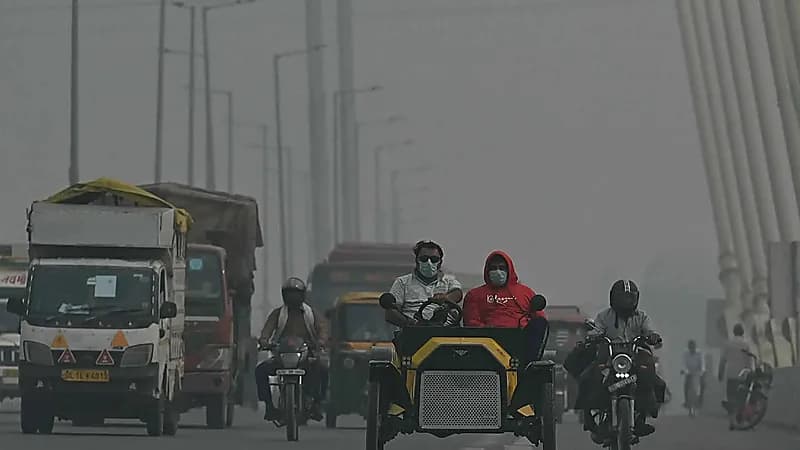 تلوث الهواء يزيد خطر الإصابة بالشلل الدماغي