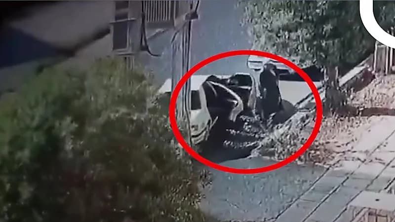 اختطاف رجل دين في إيران في وضح النهار.. فيديو