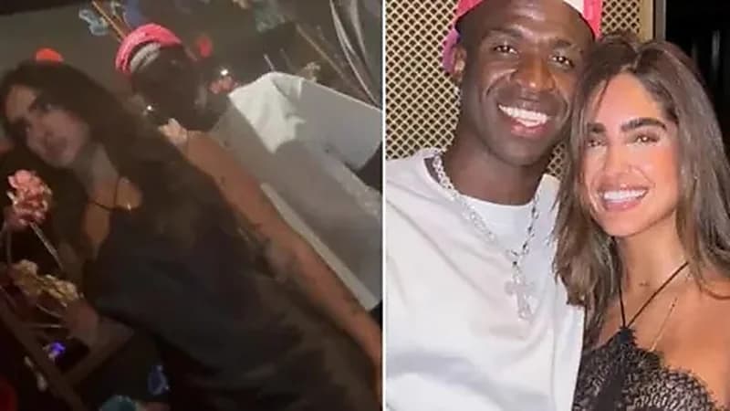 ظهور فينيسيوس جونيور مع إيزابيلا لاديرا يُثير الجدل قبل مواجهة دورتموند