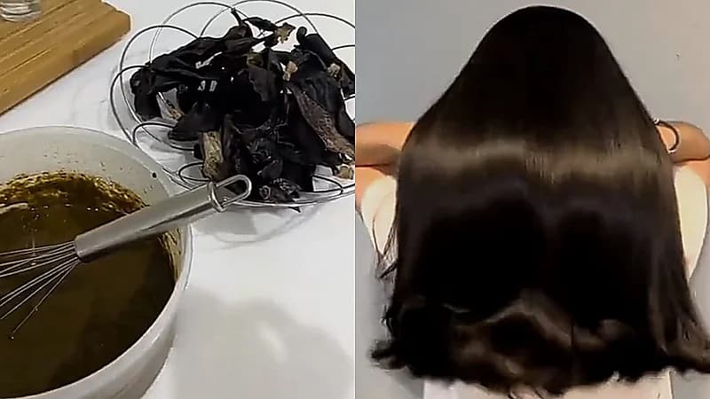 نصيحة غيرت حياتها منذ الصف السادس: سر لمعان وكثافة الشعر من قشر الموز .. فيديو