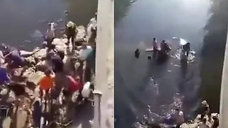 مصرع 18 شخصًا إثر سقوط حافلة في وادٍ بالجزائر  .. فيديو