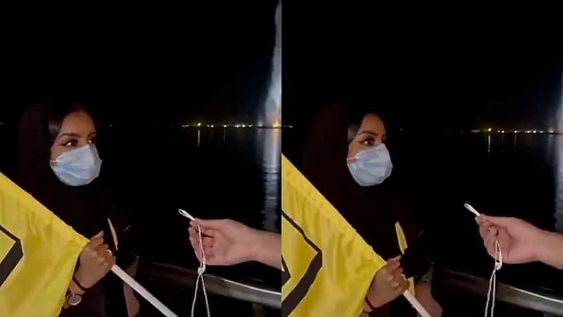 بالفيديو.. مشجعة اتحادية: لفت نظري المدافع عمـر هوساوي لإنه تدخلاته خشبية