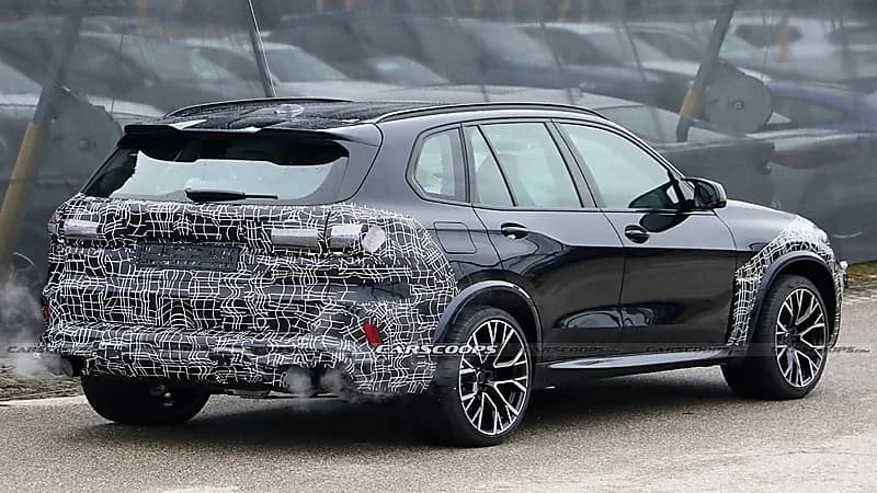 بالصور.. بي إم دبليو X5M 2023 تظهر في لقطات تجسسية