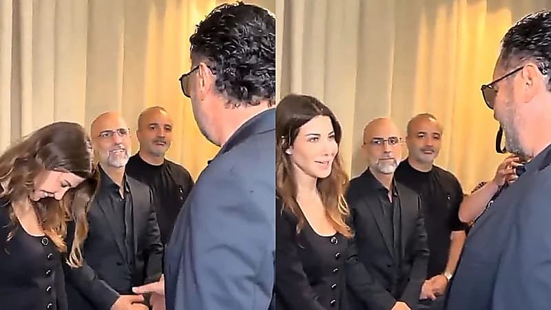 ضحكة نانسي عجرم في عزاء زوج كارول سماحة تثير جدلاً واسعاً.. فيديو