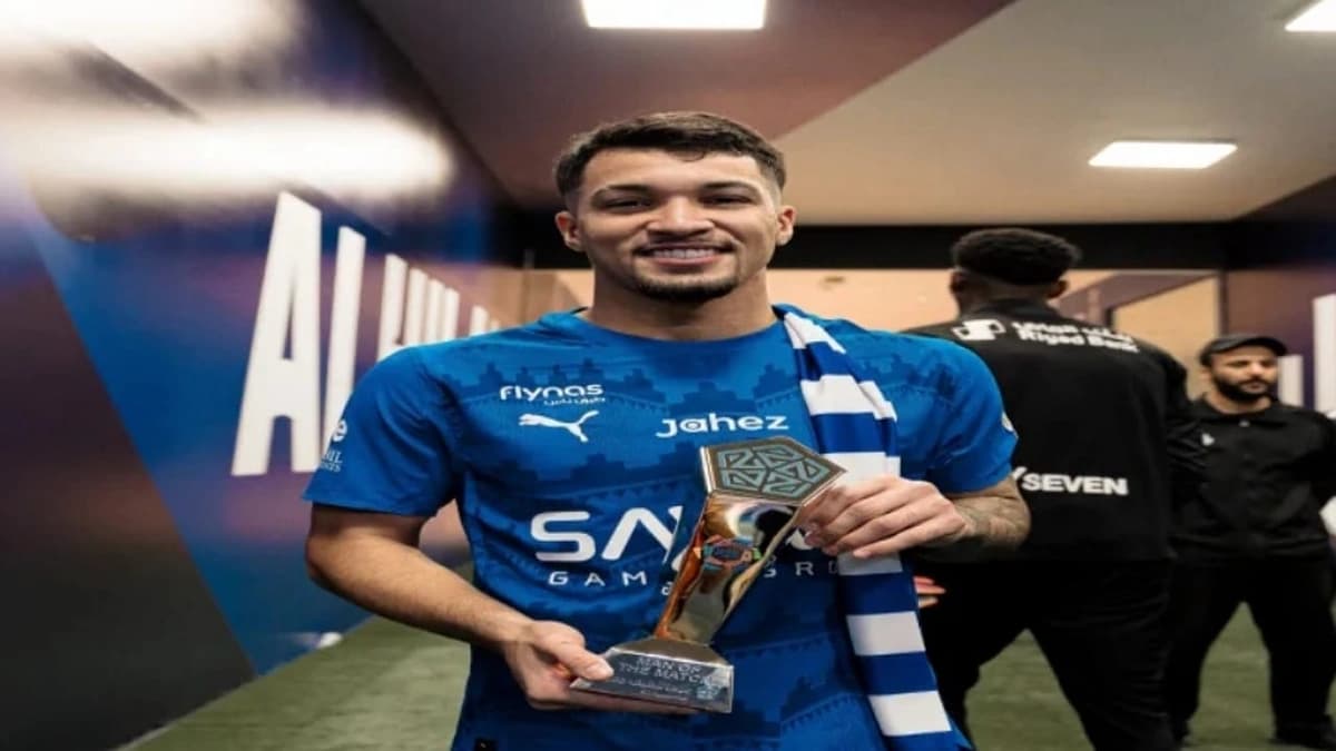 ليوناردو يفوز بجائزة رجل المباراة في لقاء الشباب