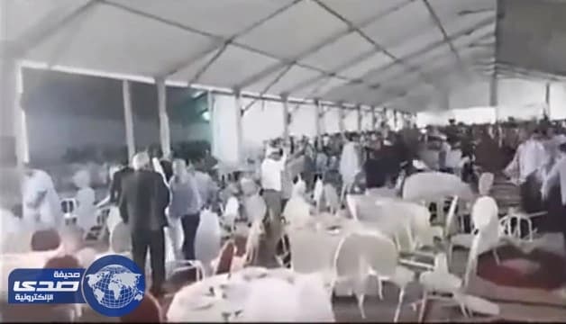 بالفيديو.. معركة بالصحون والكراسي في مؤتمر " الاستقلال المغربي "