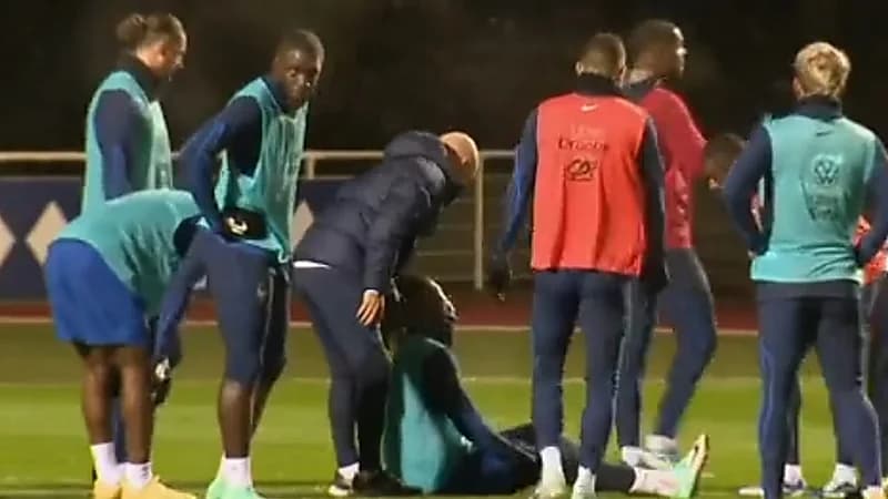 لحظة تعرض كامافينغا للإصابة .. فيديو